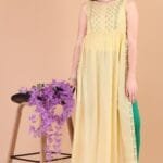 Embroidered Full Length Cotton Women's Kurti